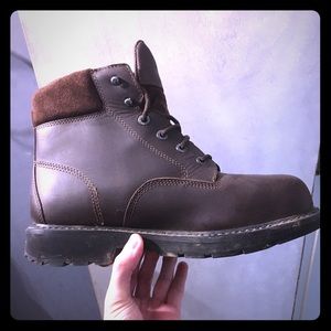 Wolverine boots steel toe